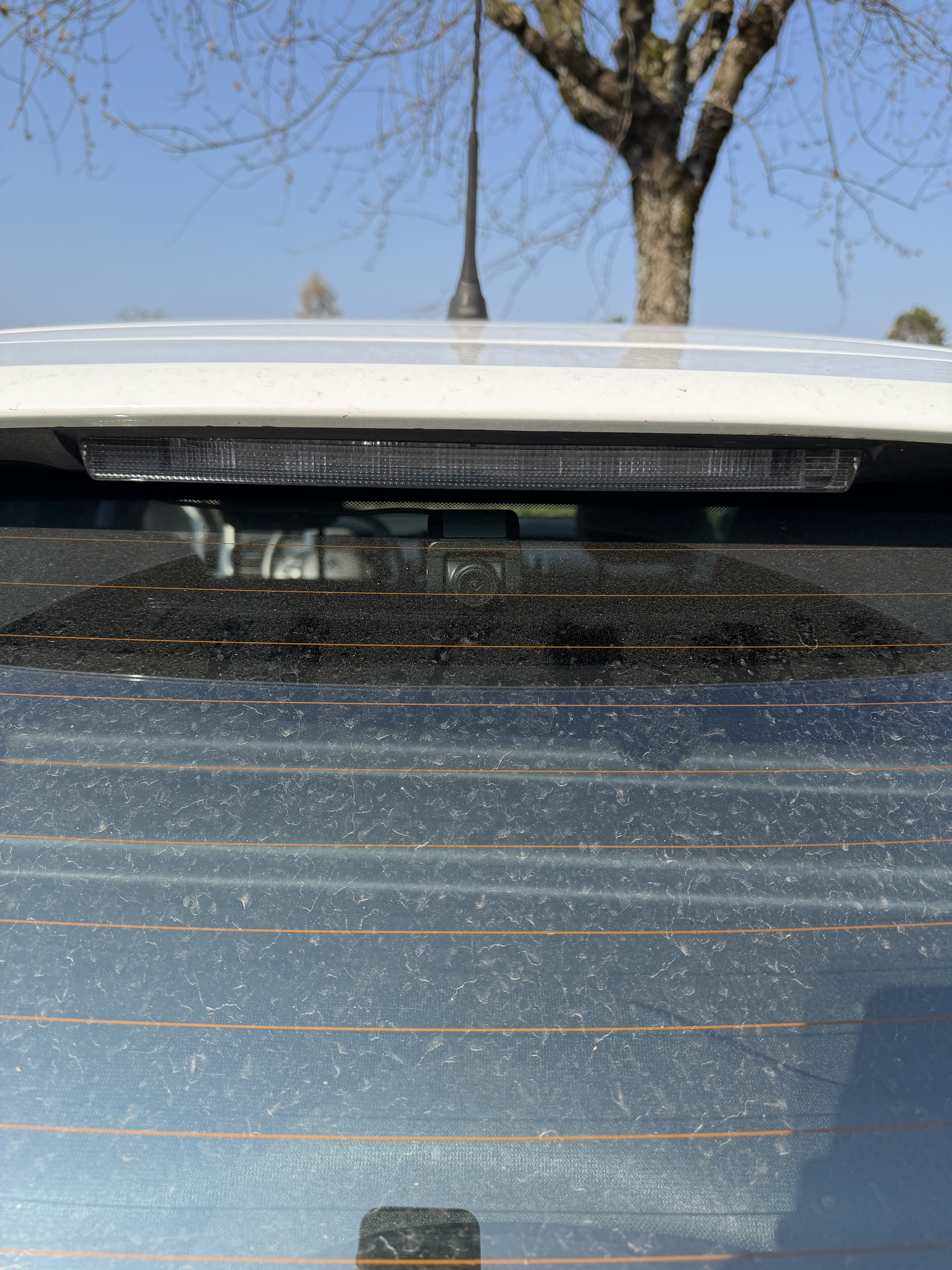 Dashcam Citroen C4 arriere exterieure